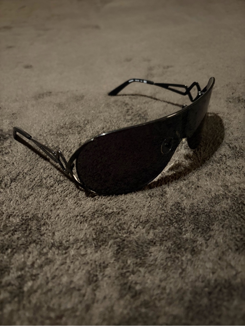 Missoni Black Shield Sunglasses